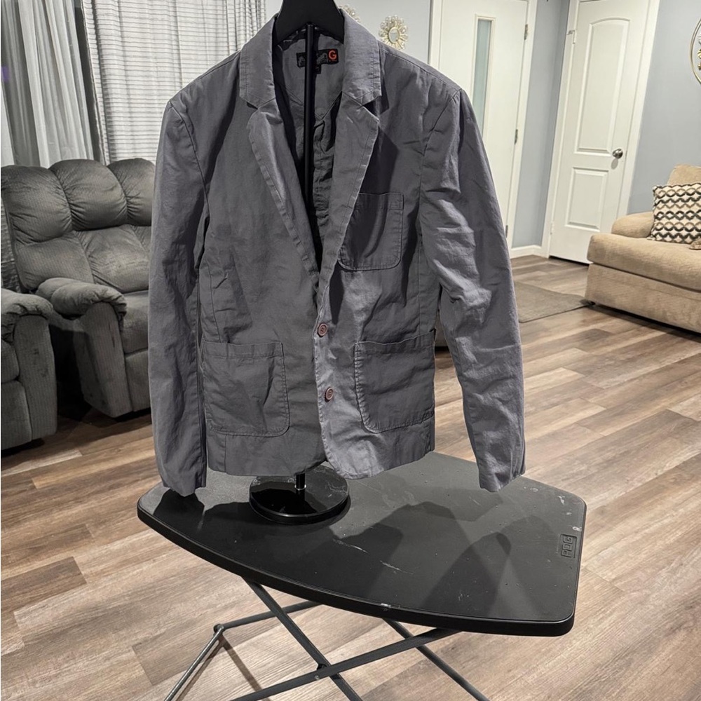 G by Guess Men's Charcoal Lightweight Jacket
